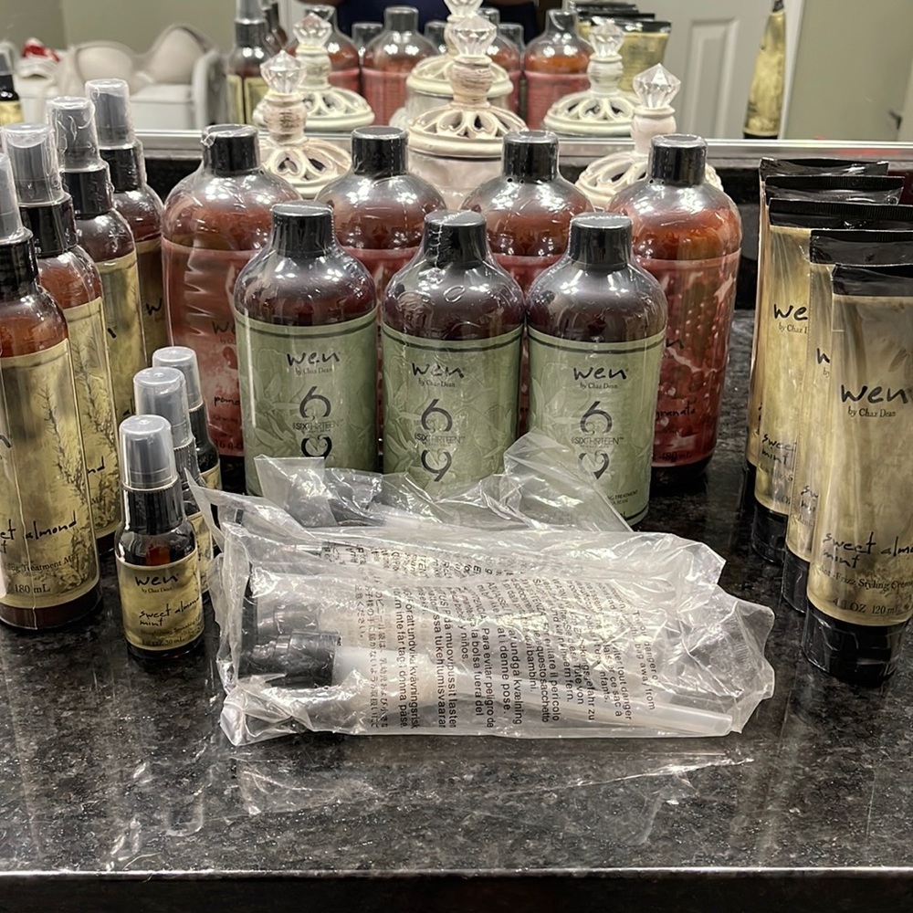 Lot of Wen Hair care